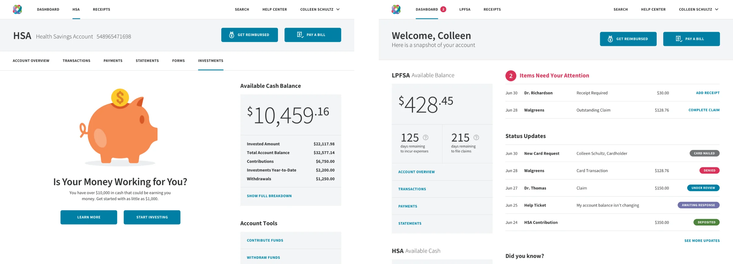 Right Time Dashboard