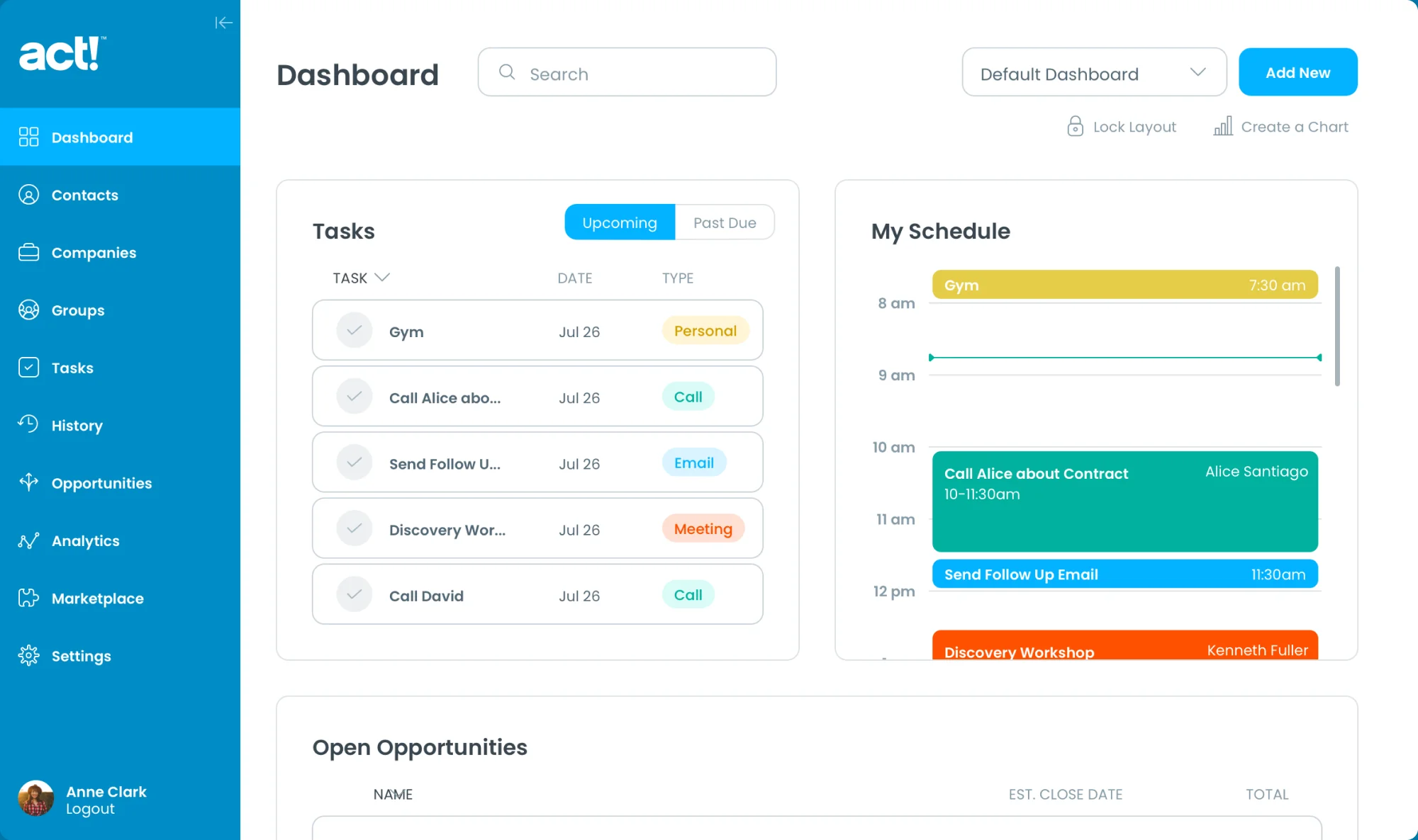Act! CRM Application