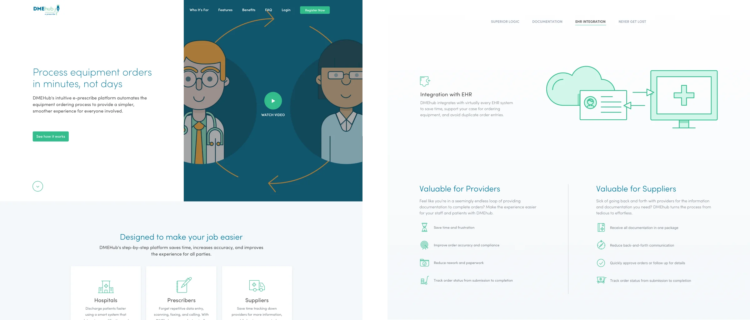 DMEhub Marketing Materials