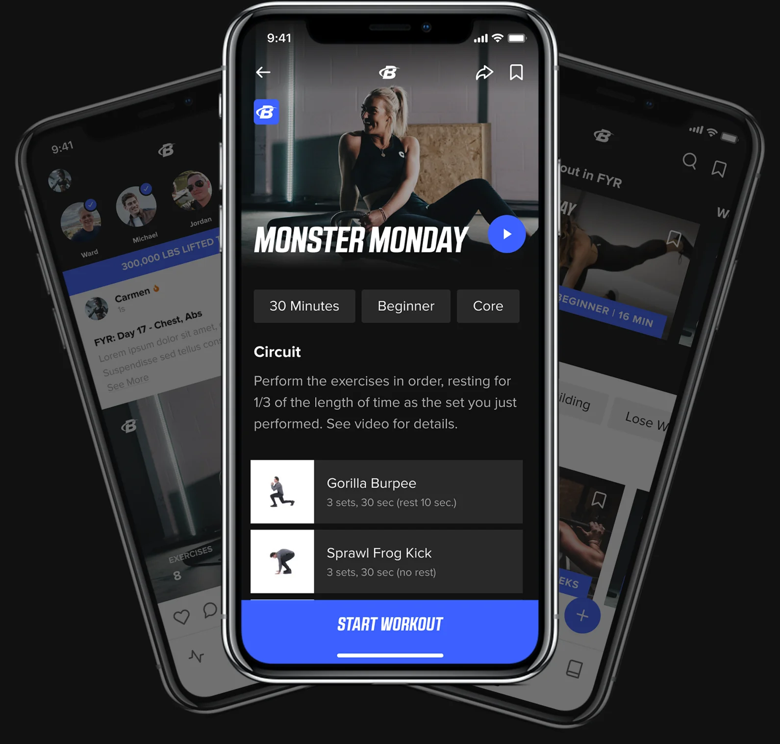 BodyBuilding.com App Redesign