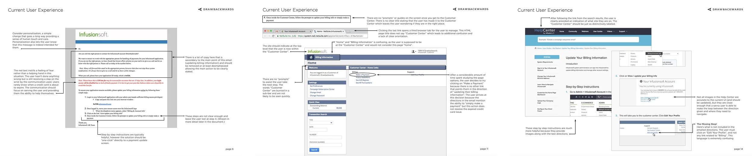 Legacy Payment Update Flow