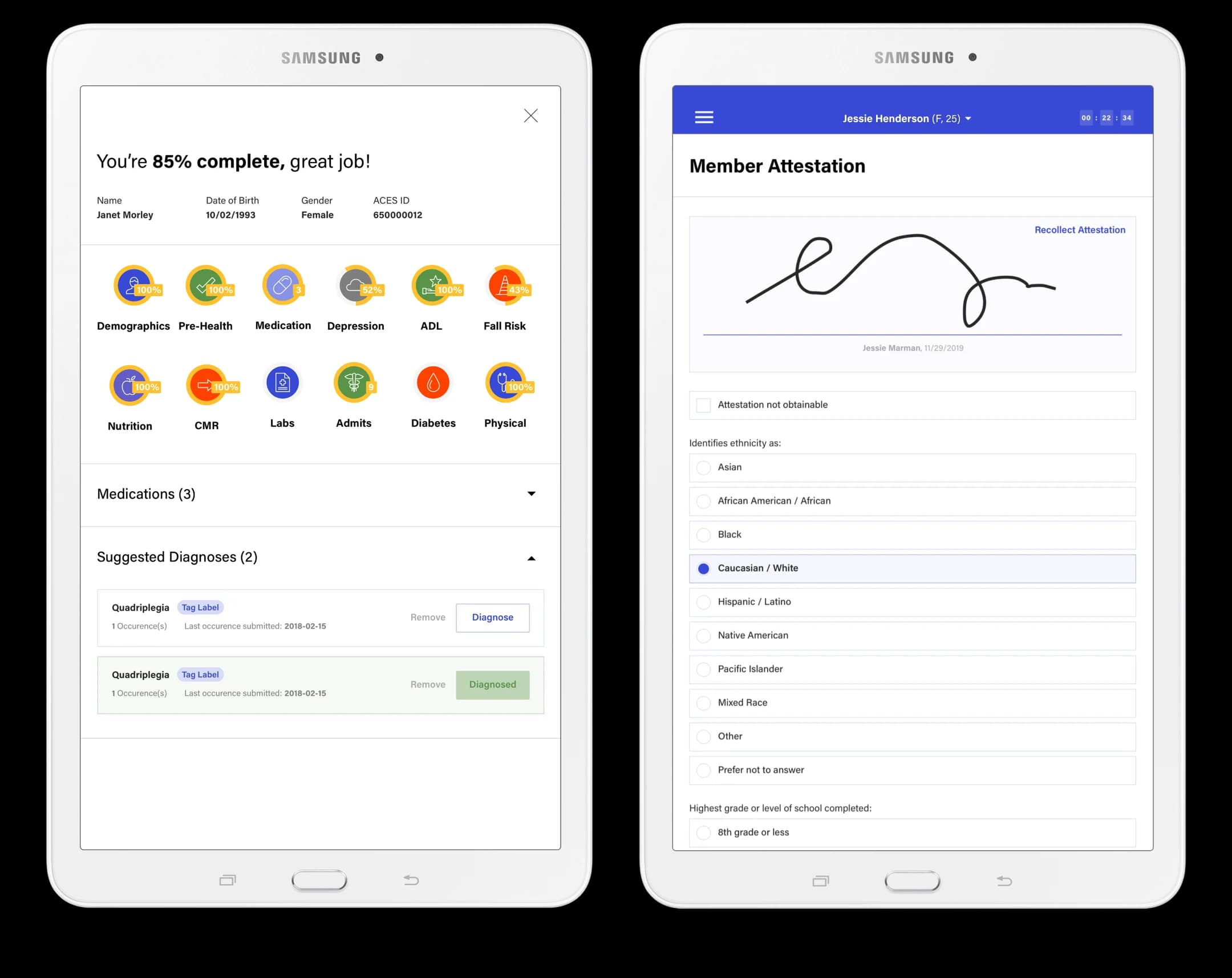 Assessment Screen Redesign